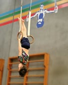 Our classes combine physical education and gymnastics methods. We aim to encourage a child